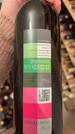 Steiermark Weingut Hutter 2023