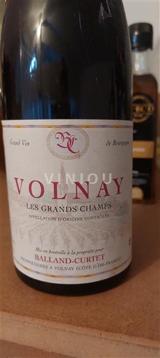 Borgonha Volnay Balland-Curtet Les Grands Champs 1999