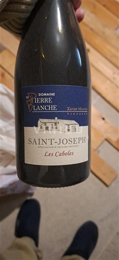 Thung lũng Rhône Saint-Joseph Domaine Pierre Blanche Les Caboles 2018