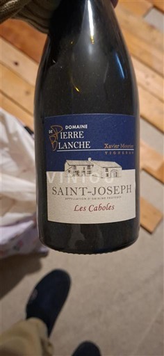 Thung lũng Rhône Saint-Joseph Domaine Pierre Blanche Les Caboles 2018