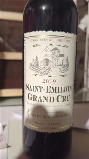 Bordeaux Saint-Émilion Grand Cru Générique 2019