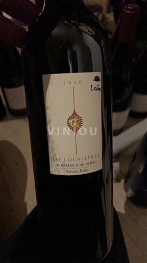 Langvedok Languedoc Domaine Aupilhac Les Cocalières 2020