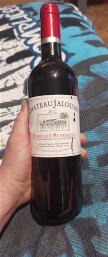 Burdeos Bordeaux superior Château Jalousie 2012