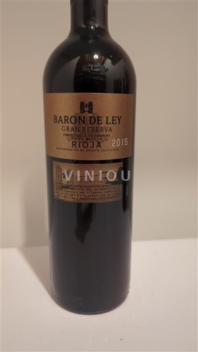 La Rioja Rioja Baron de Ley Gran Reserva 2015