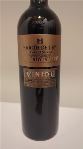 La Rioja Rioja Baron de Ley Gran Reserva 2015