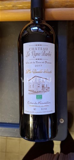 Roussillon Côtes du Roussillon Château La Vigne Barbé La Vieille Garde 2017