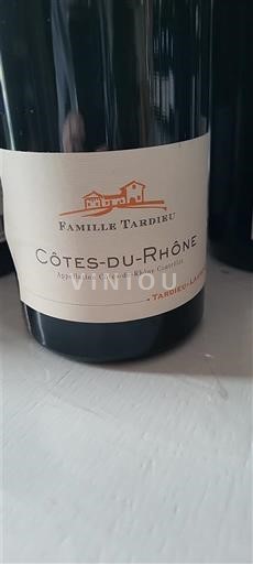 Thung lũng Rhône Côtes-du-rhône Famille Tardieu 2022