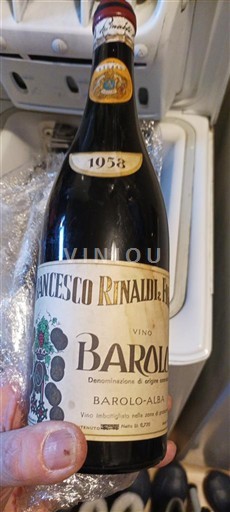 Piemonte Barolo Francesco Rinaldi & Figli 1958