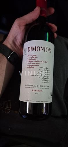 Sardinia Cannonau de Sardaigne Dimonios Riserva 2017