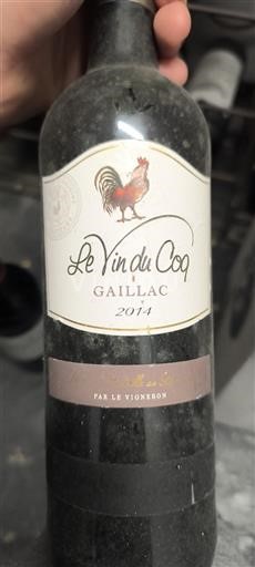Sudoeste Gaillac Le Vin du Coq 2014