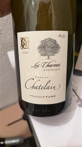 Thung lũng sông Loire Pouilly-fumé Domaine Chatelain Les Charmes 2020