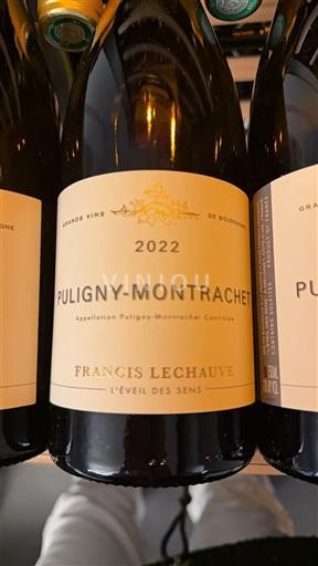 Bourgogne Puligny-montrachet Francis Lechauve L'Éveil des Sens 2022