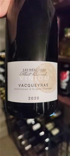 Valle del Rodano Vacqueyras Les Héritiers Albert Bichot 2020