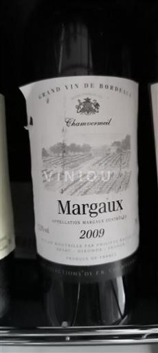 Bordeaux Margaux Chassenemel 2009