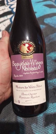 Beaujolais Beaujolais Villages Maison des Volets Bleus Sélection 2019