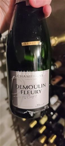 Champagne Demoulin Fleury Réserve Icke årgångsbetecknad