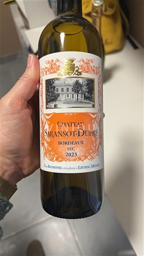 Bordeaux Château Saransot-Dupré 2023