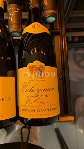 Bourgogne Échézeaux Grand Cru Capitain-Gagnerot En Orveau 2018