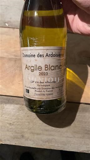 Alperna och Rhône-länderna Allobroges viner Domaine S Ardoisières Argile Blanc 2023