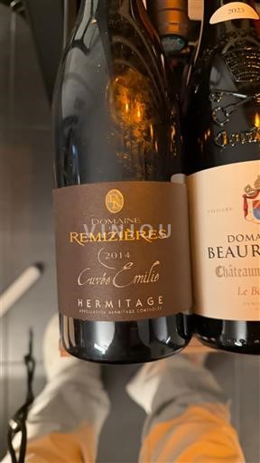 Thung lũng Rhône Hermitage Domaine S Remizières Emilie 2014