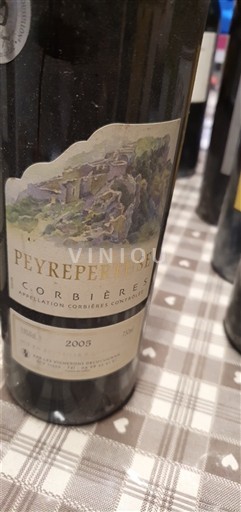 Langvedok Corbières Peyrepertuse 2008