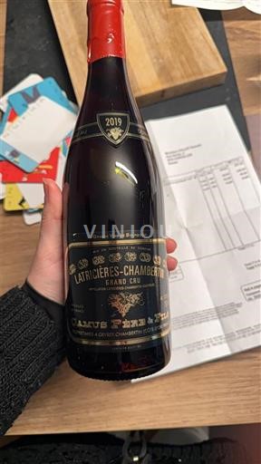 Bourgogne Latricières-chambertin Grand Cru Camus Père et Fils 2019