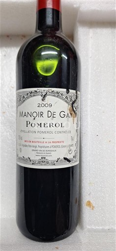 Bordeaux Pomerol Manoir de Gay 2009