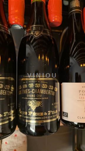 Bourgogne Charmes-chambertin Grand Cru Camus Père et Fils 2018