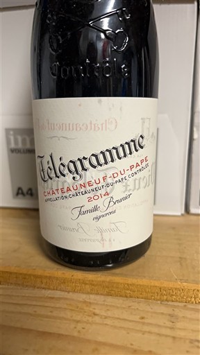 Valle del Rodano Châteauneuf-du-Pape Domaine Pape Télégramme 2014
