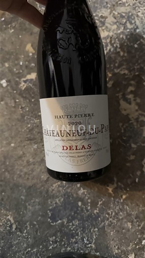 Valle del Ródano Châteauneuf-du-Pape. Delas Haute Pierre 2020