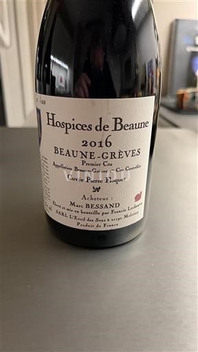 Borgonha Beaune Premier Cru Hospices de Beaune Pierre Floquet 2016