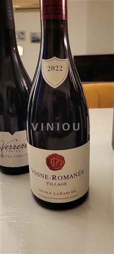 Bourgogne Vosne-romanée Nicole Lamarche Vosne-Romanée Village 2022