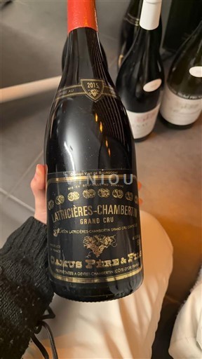 Bourgogne Latricières-chambertin Grand Cru Camus Père et Fils 2015