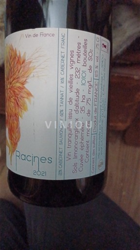 Sudoeste No especificado Racines 2021