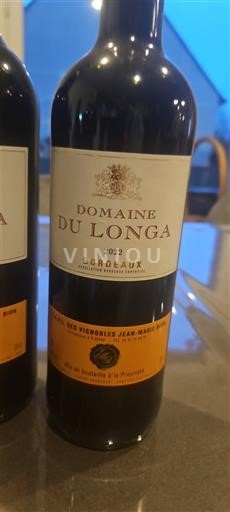 Bordeaux Domaine Longa 2022