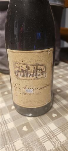 Borgonha Le Souvenir Pinot Noir Não Sazonado