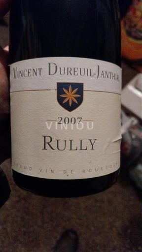 Borgonha Rully Vincent Dureuil-Janthial 2007