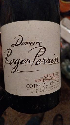 Thung lũng Rhône Côtes-du-rhône Domaine Roger Perrin Vieilles Vignes 2010