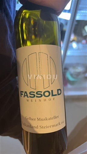 Estiria Südsteiermark DAC Fassold Weinhof Gelber Muskateller 2022