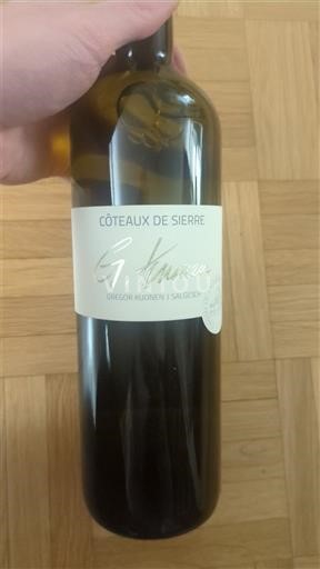 Valais Không được chỉ định Gregor Kuonen Coteaux de Sierre 2023