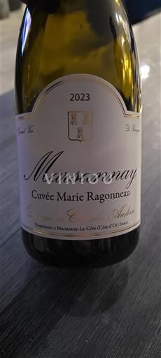 Bourgogne Marsannay Domaine Collin Aubert Marie Ragonneau 2023