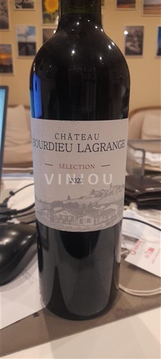 Bordeaux Château Bourdieu Lagrange Sélection 2022