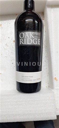 Vùng trồng nho được cấp phép California Lodi Oak Ridge Reserve Ancient Vine Zinfandel 2013