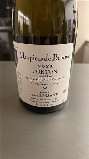 Bourgogne Corton Grand Cru Hospices de Beaune Docteur Peste 2021