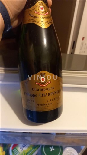 Champagne Sâm-panh Premier Cru Philippe Charpentier Không niên vụ