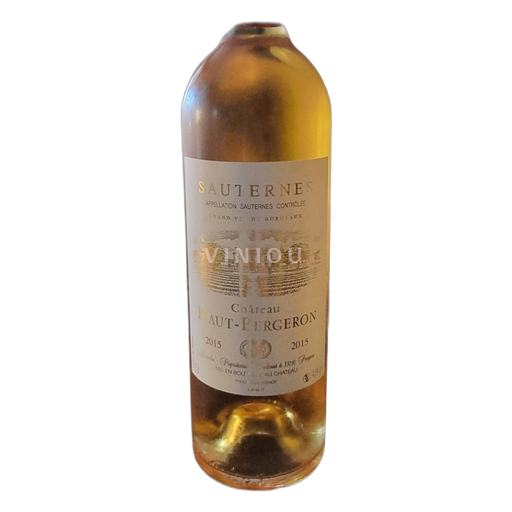Bordeaux Sauternes Château Haut-Bergeron 2015