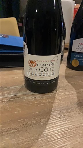 Vallée du Rhône Côtes-du-rhône-villages Domaine La Côte Non Millésimé