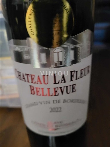 Bordeaux Château La Fleur Bellevue 2022