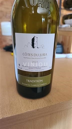 Жура Кот-де-Жюра Domaine Frédéric Lambert Tradition 2022