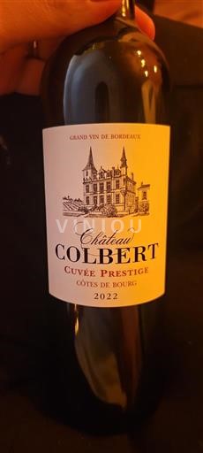 Bordéus Côtes-de-bourg Château Colbert Prestige 2022